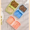 Dog slow food bowl made of PP material, pet anti-choking bowl, anti-tipping and anti-choking large-mouth pet bowl, dog bowl, slow food bowl details Picture